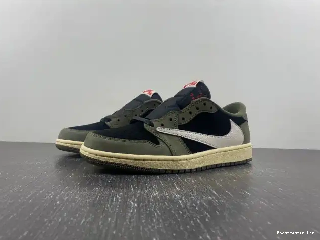 Bmlin shoes DM7866-002 X SP OG JORDAN OLIVE' TRAVIS SCOTT AIR 1 'BLACK LOW 0514